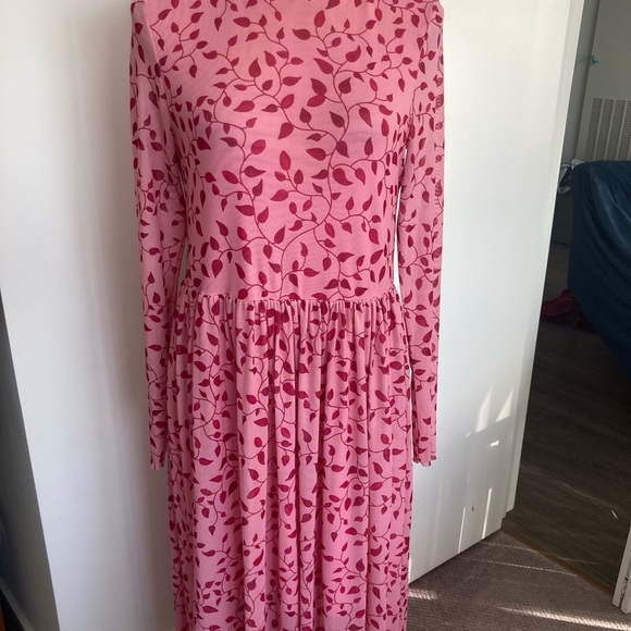 NA•KD mesh maxi dress - Picture 6 of 9